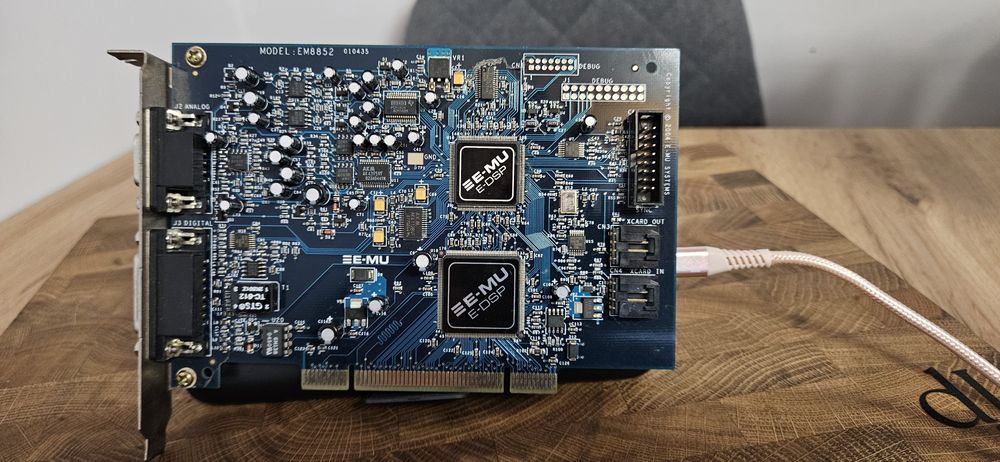 Retro Karta dźwiękowa E-MU Systems Creative 0404 EM8852 PCI