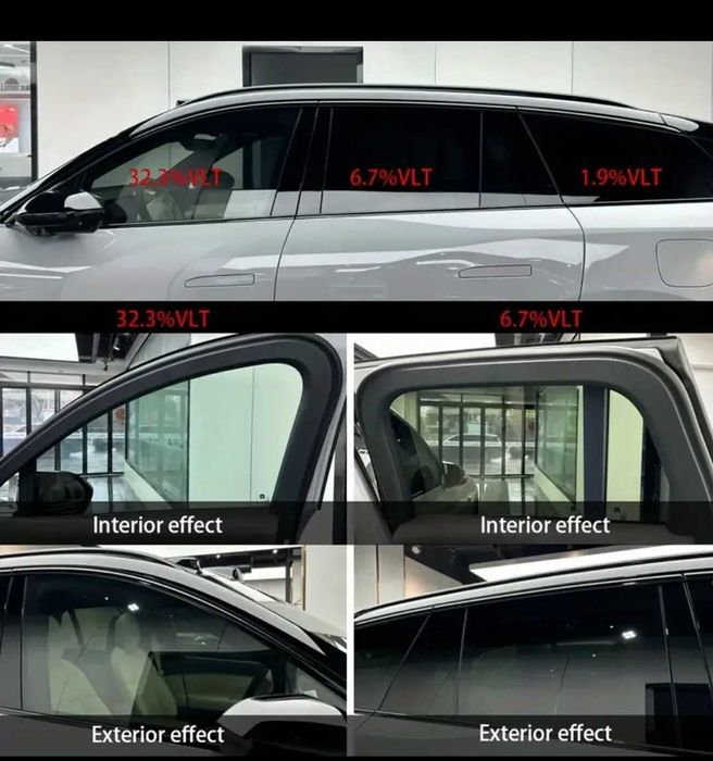 Filme Transparente HD para Janela de Carro ou Casa
