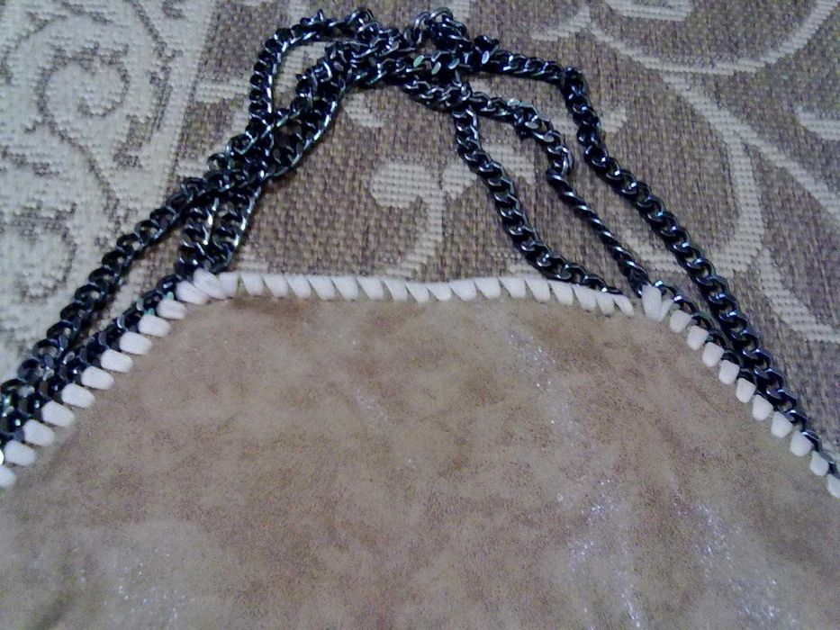 Сумка стильная турецкая на металлических ручках