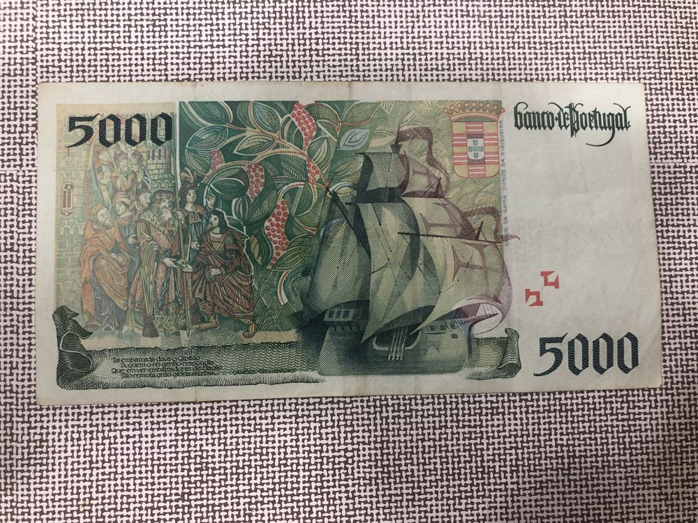 Nota de 5000 Escudos
