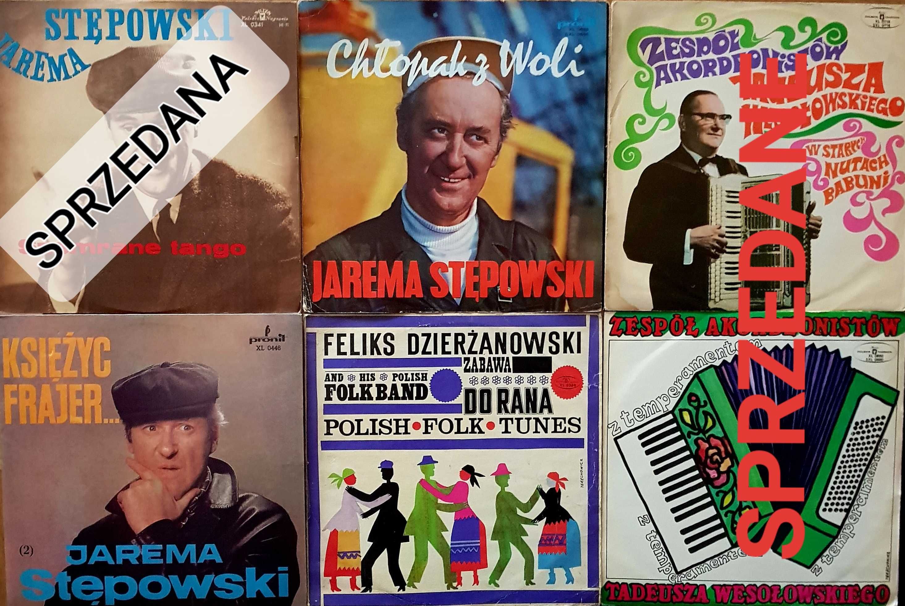 Zestaw winyli na gramofon-Dyskografia Polski FOLK l.60-80-te XX w!