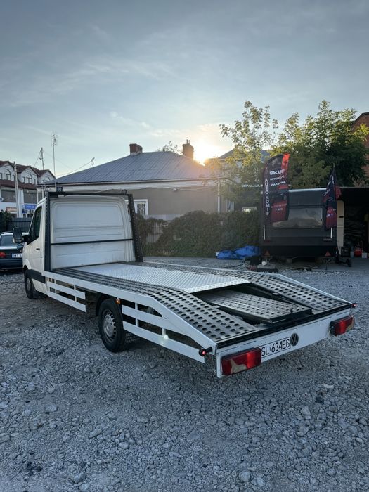Volkswagen Crafter Laweta 2.5 diesel/doinwestowana/sala rama/faktyra