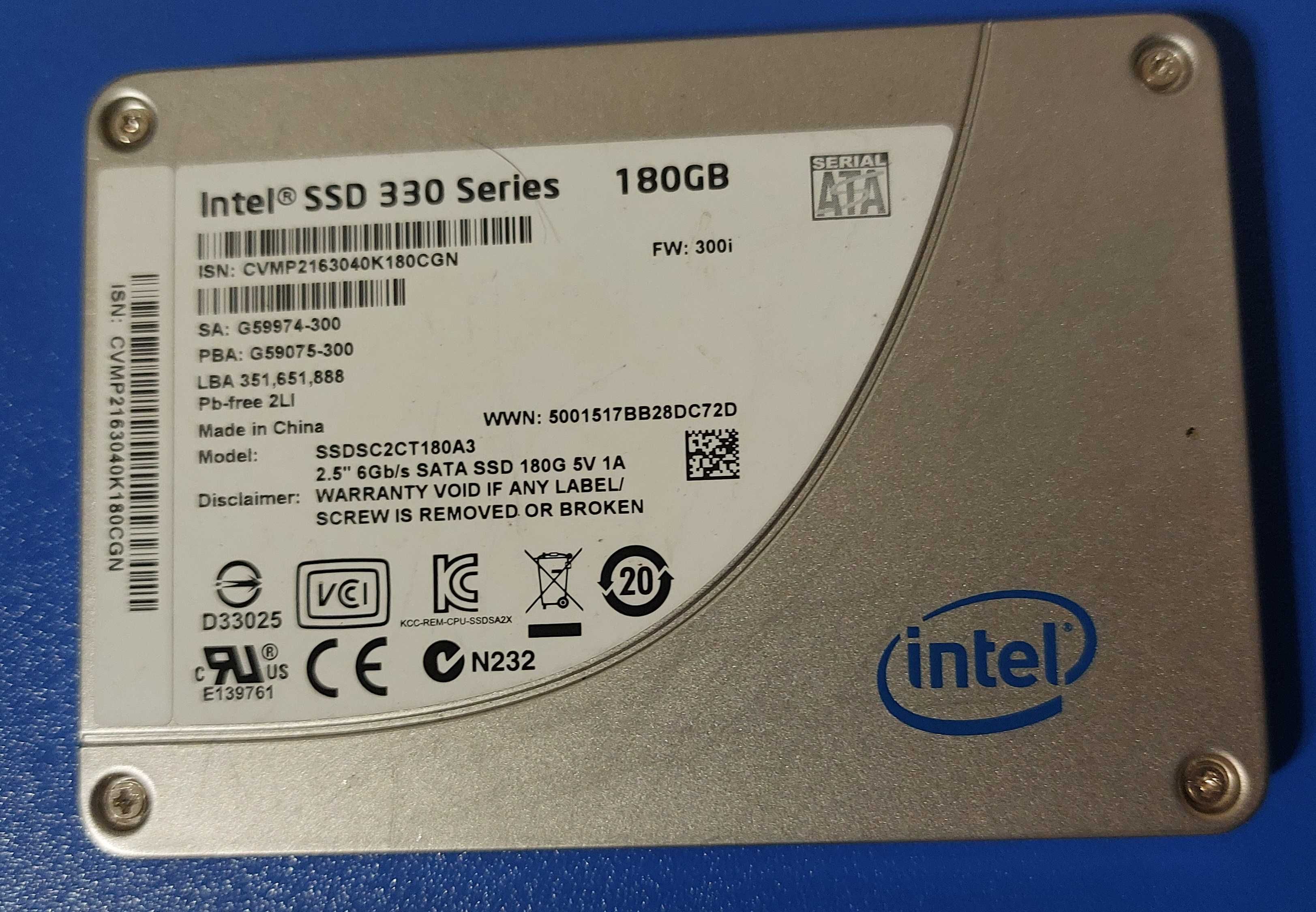 Системний блок Intel 4 ядра/8GB/SSD 180GB