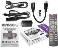 Tuner DVB-T/T2 WIWA H.265 MINI LED Eltrox Gorzó