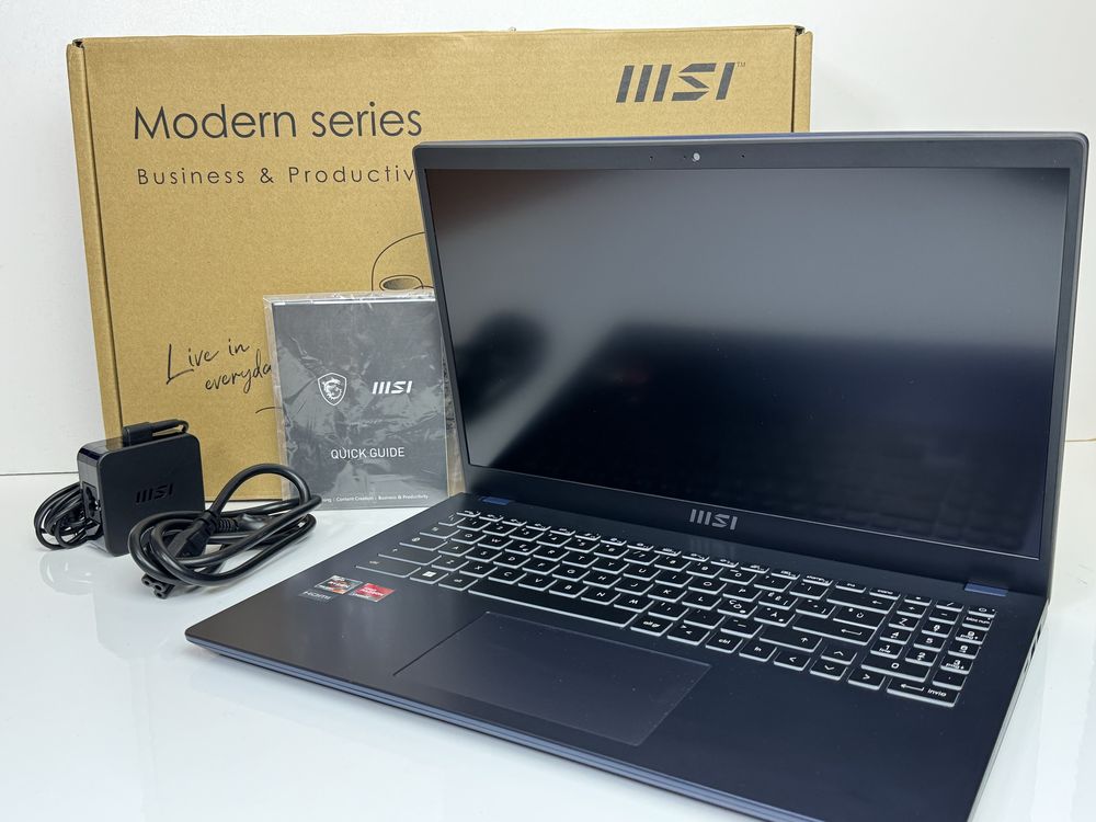 Ноутбук MSI Modern 15 B7M-232IT Ryzen 7 7730U 16/512GB