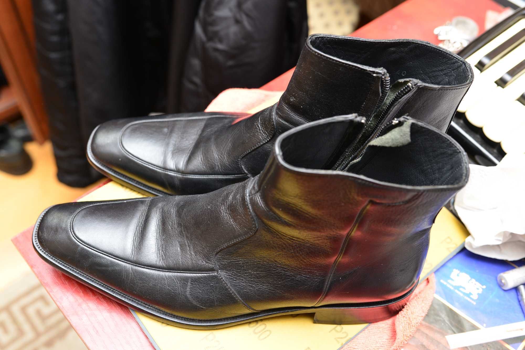 eleganckie buty sztyblety na zimę włoskie