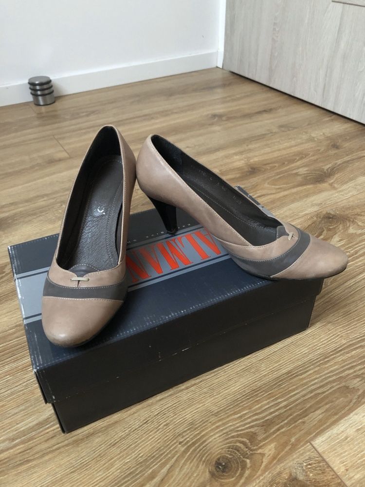 Buty obcasy szpilki półbuty eleganckie damskie 40 bioeco