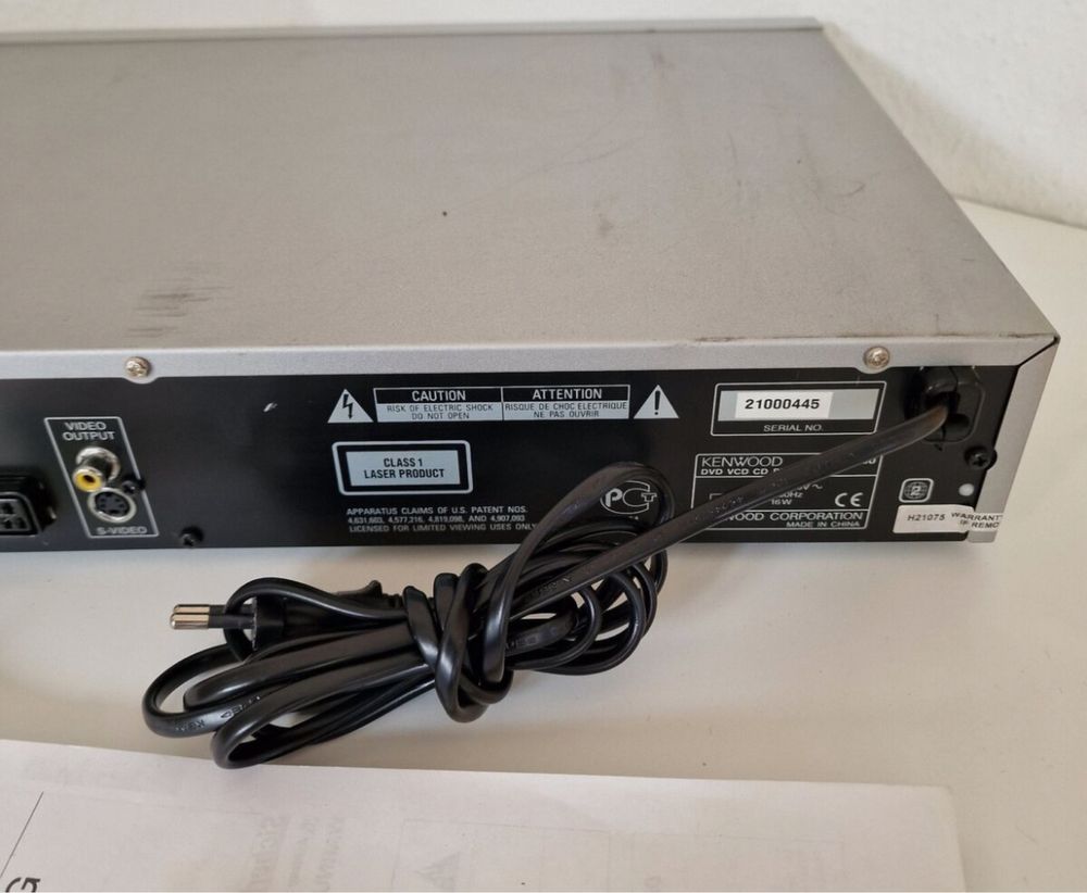 KENWOOD DVF-3060 - dvd Player