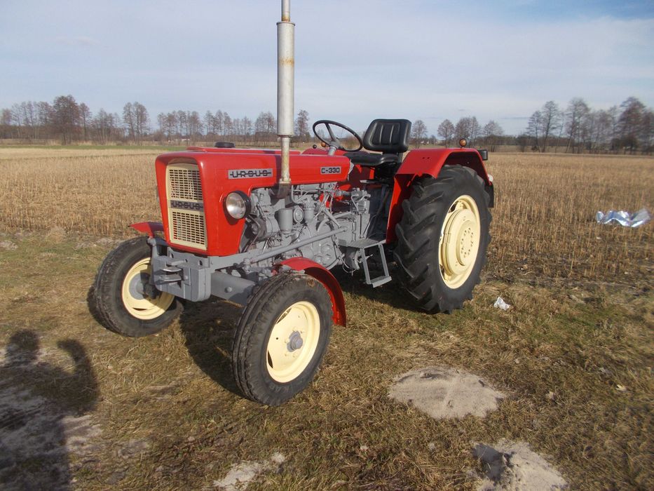 Ciągnik ursus C330 C330M.Zarejestrowany.Rok produkcji 1985.Stan bdb.
