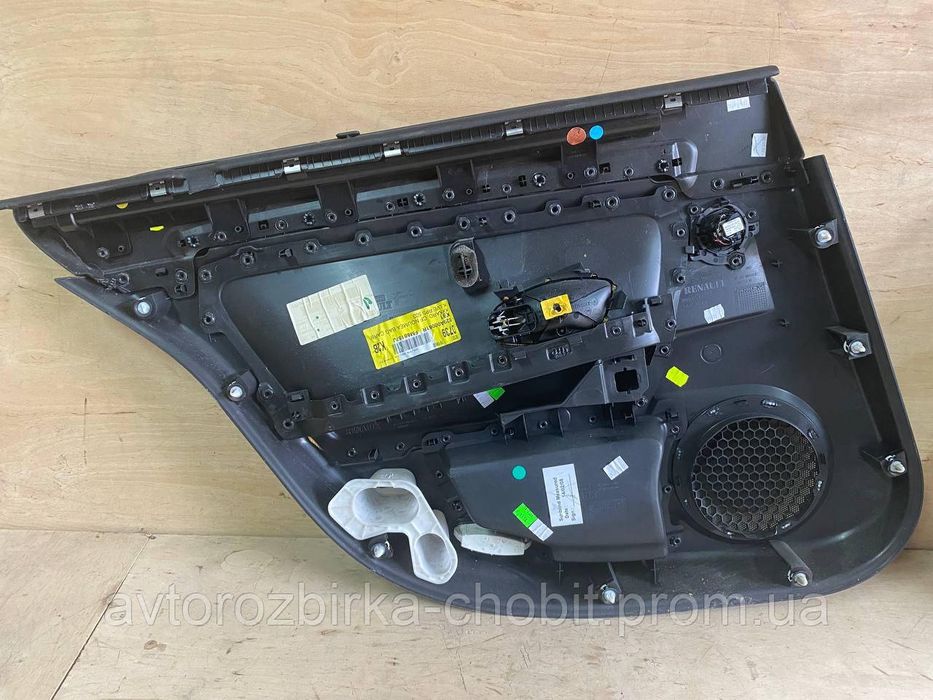 Карта задніх правих дверей ( з шторкою) Renault Laguna III універсал