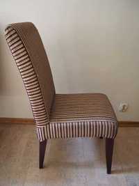 Krzesło tapicerka nogi drewno  została 1 szt.