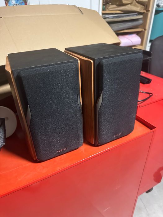 Głośnkiki Edifier R1380DB, Brązowy wireless bluetooth