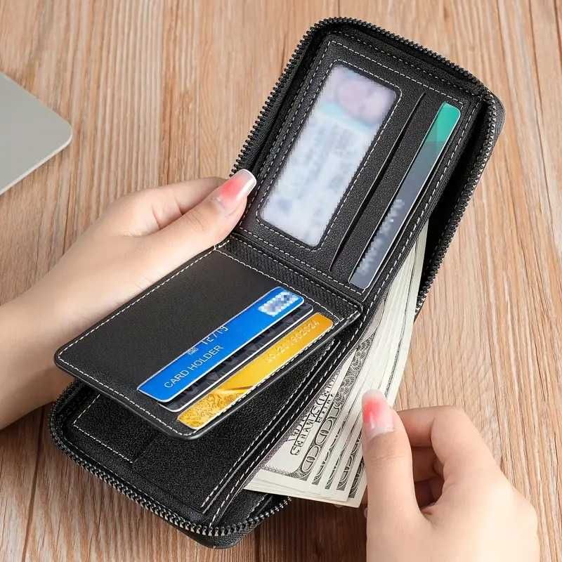 Carteiras de bolso multifuncionais, para homens. Novas.