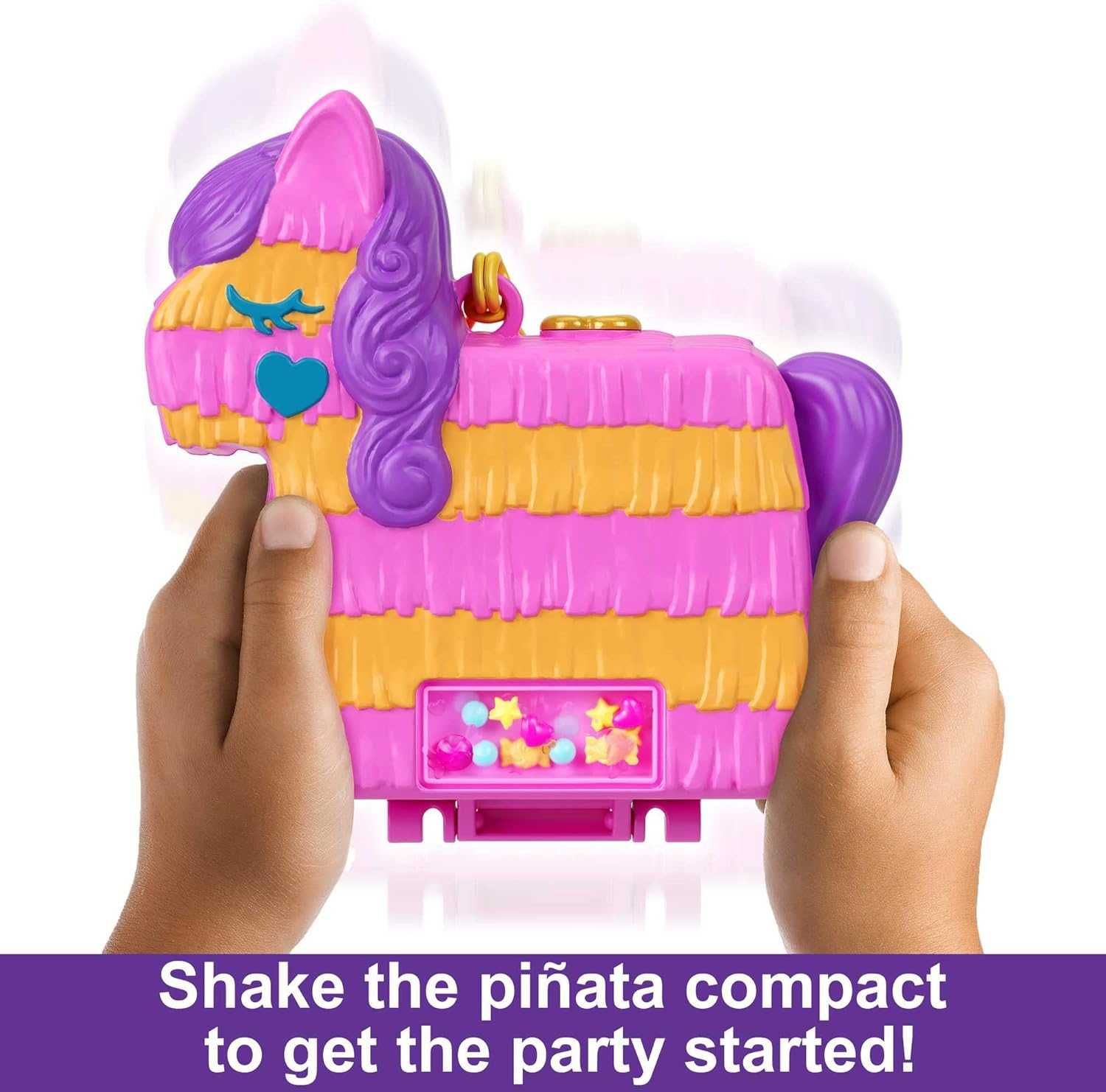 Полли покет Пиньята Polly Pocket Mini Toys Pinata Party Compact