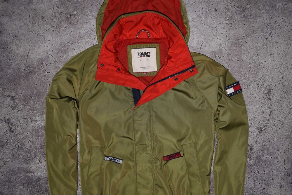 Tommy Hilfiger Jeans Retro Bomber (Мужская Куртка Бомбер Оверсайз )