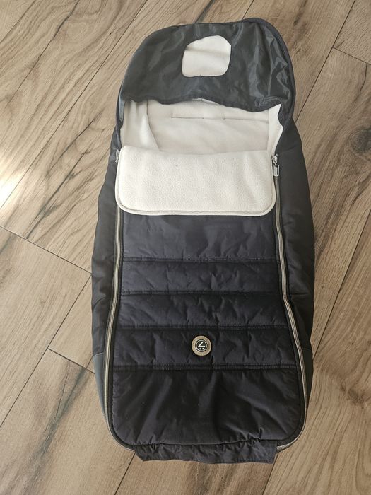 Śpiworek zimowy ocieplane do wózka czarny