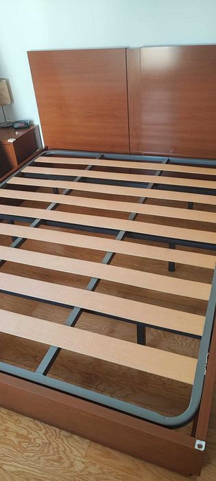 Cama + estrado + colchão EMMA 160x200