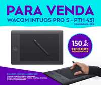 wacom intuos pro s PTH 451 em excelente estado