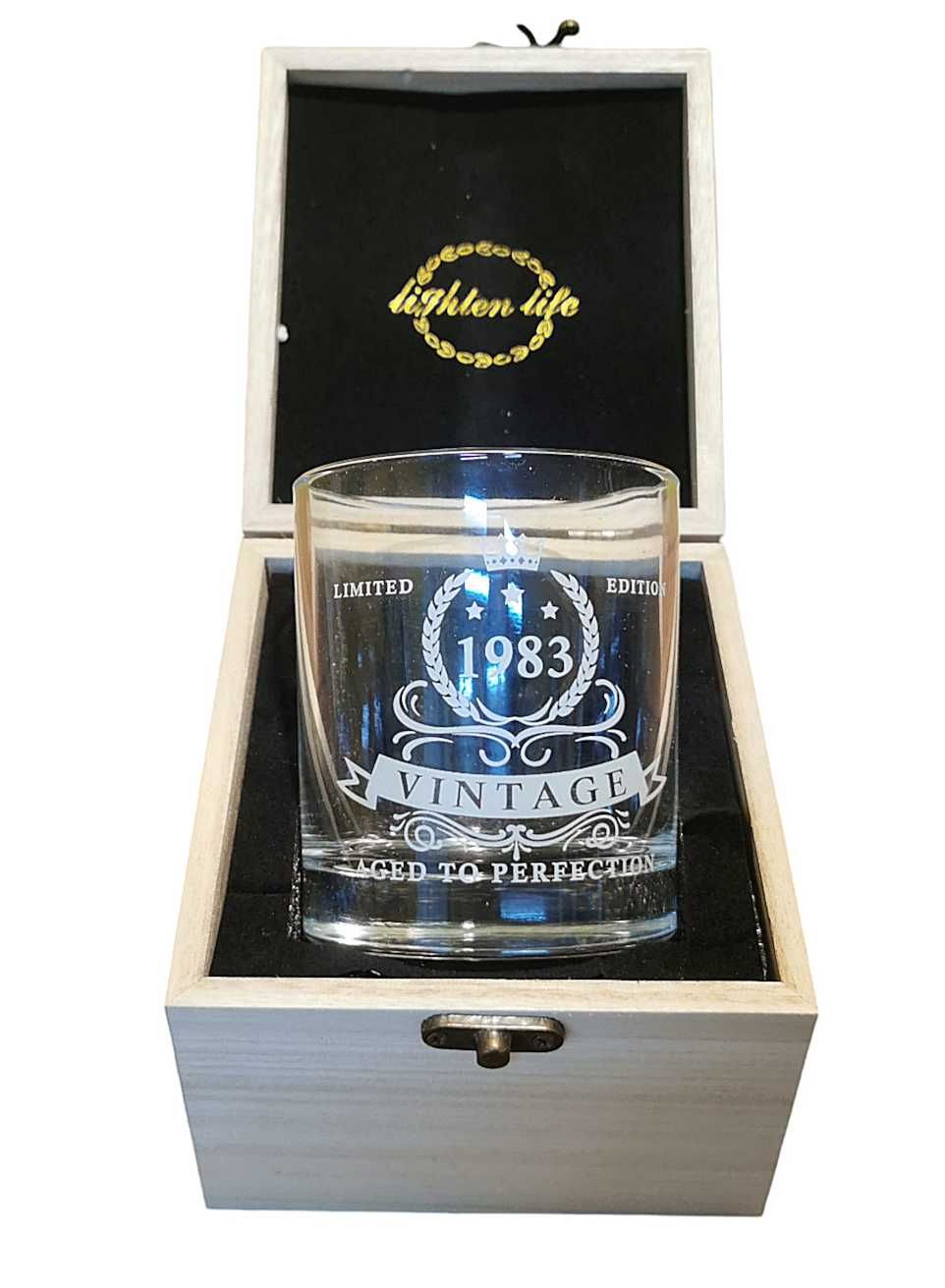 Forma do lodu 6 kostek 4 duże kule + szklanka do whisky w szkatułce