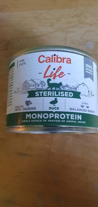 Karma Kot Calibra sterilised mknoprotein duck 200g