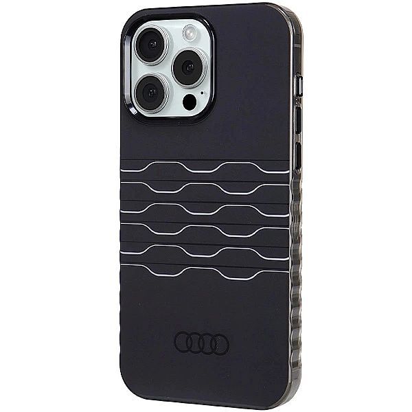 Etui Audi Iml MagSafe na iPhone 15 Pro Max - czarne