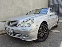 Mercedes C270 CDI, 2004r, klimatyzacja chłodząca, skórzana tapicerka