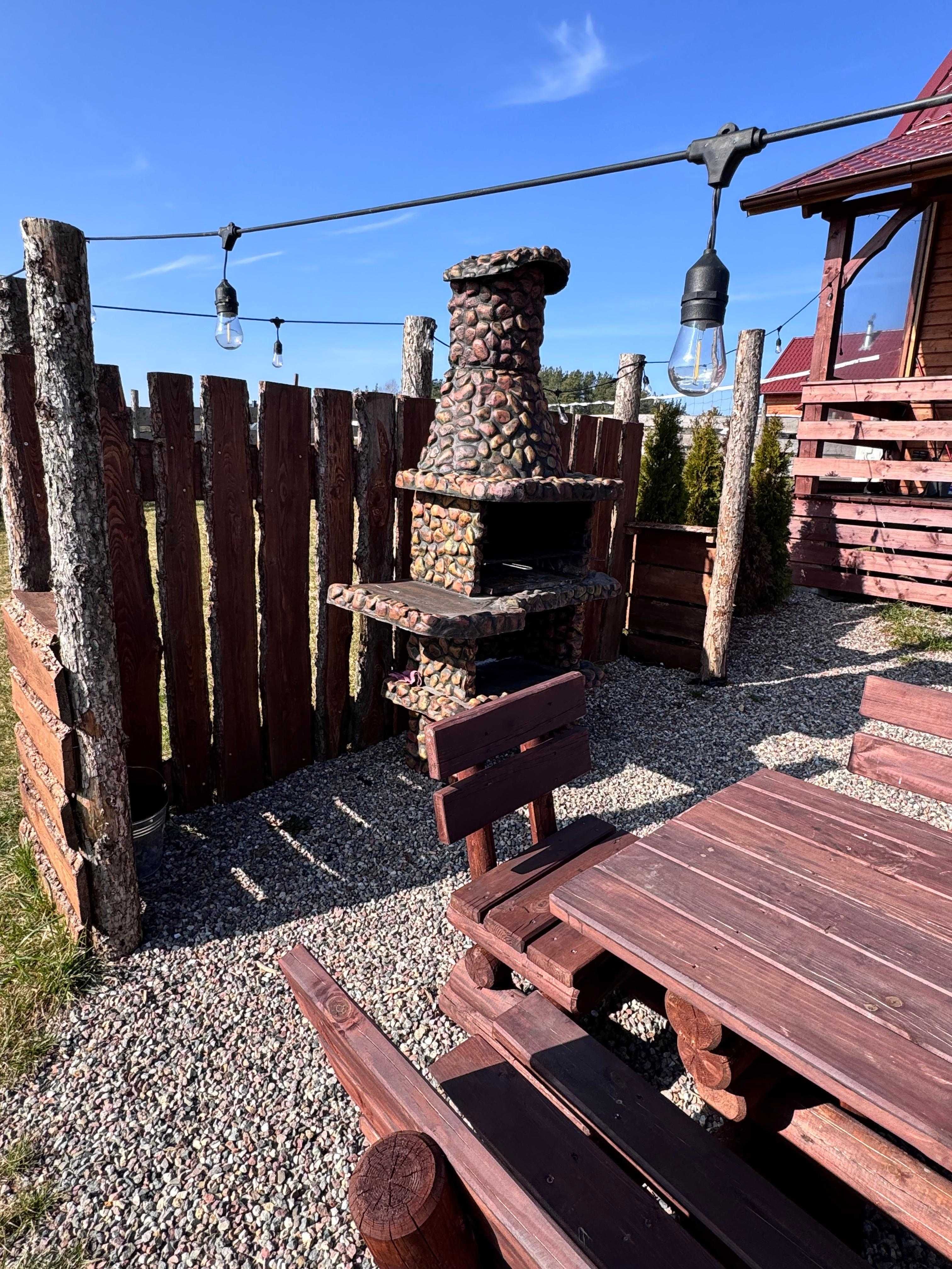 Domki na Kaszubach , Jezioro ,  Balia , sauna , basen