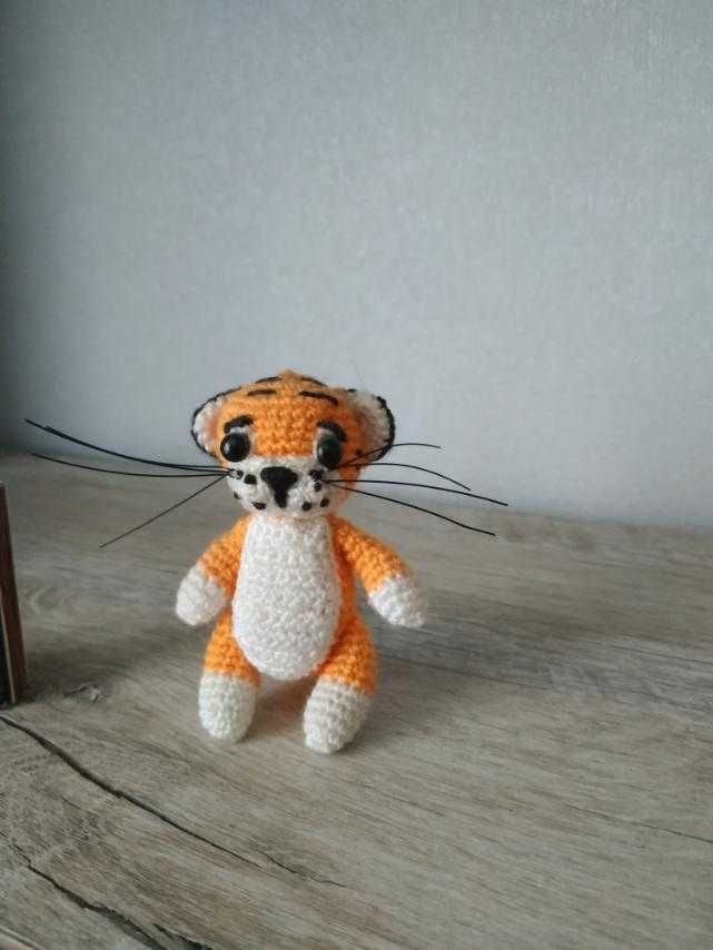 Тигреня  амігурумі hand made