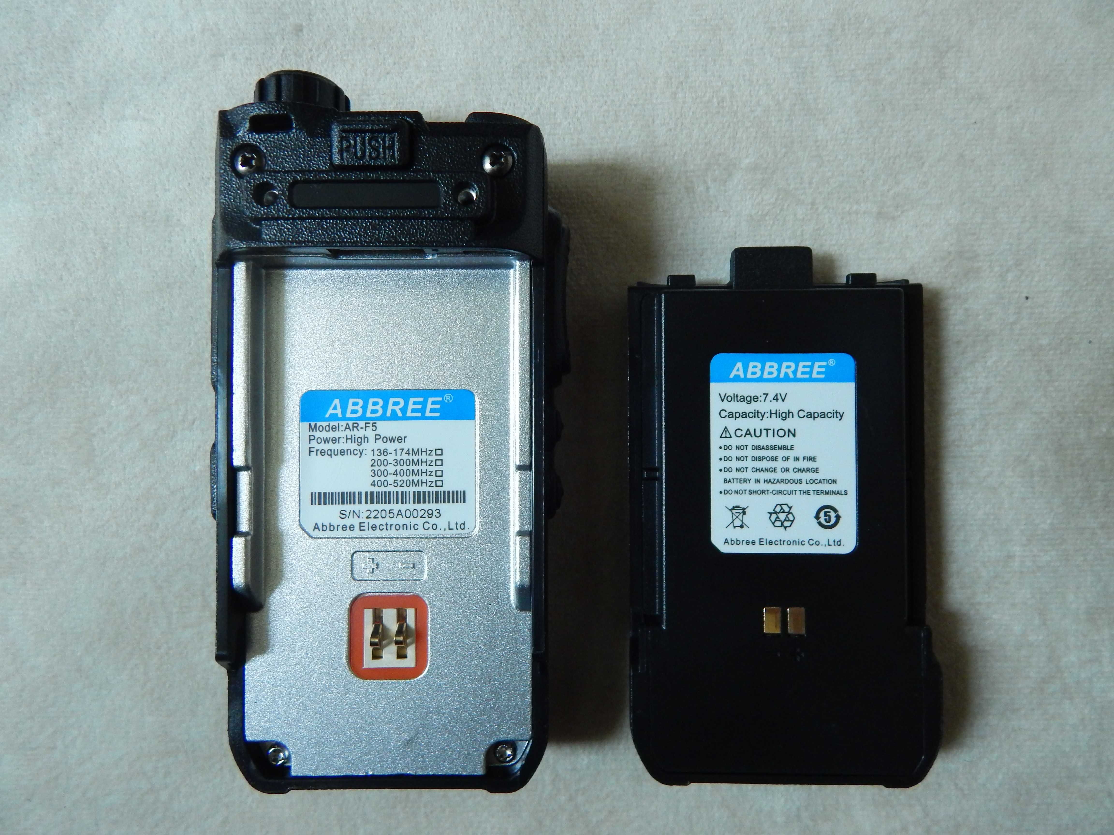Рация ABBREE AR-F5  (10w)