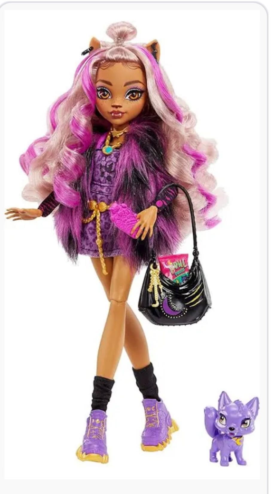 Кукла Монстер хай  Monster High  Doll with Pet клодин дракулаура