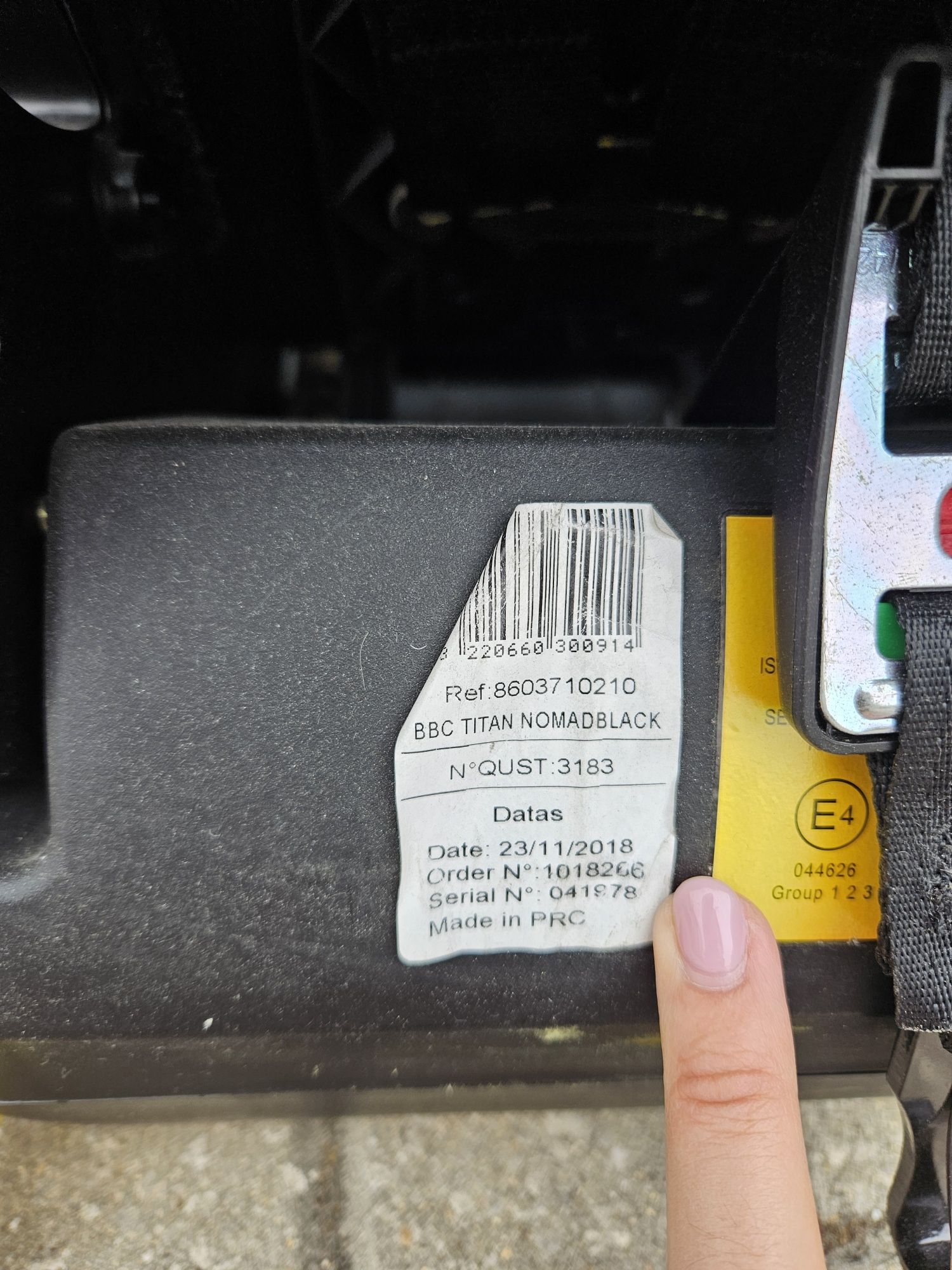 Cadeira para carro 15-36Kg