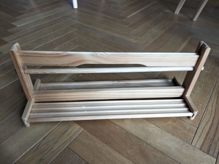 Ikea drewniany uchwyt na papier do rysowania stan bdb