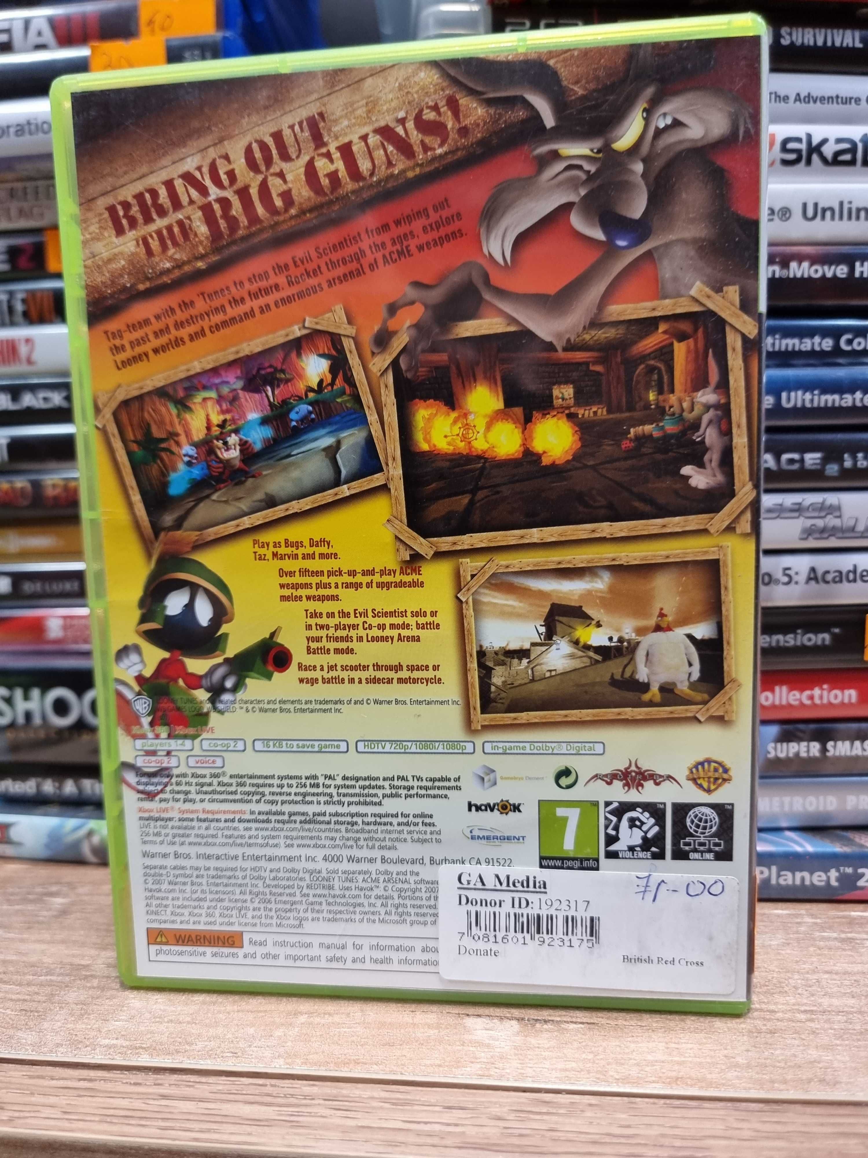 Looney Tunes: Acme Arsenal XBOX 360 Sklep Wysyłka Wymiana