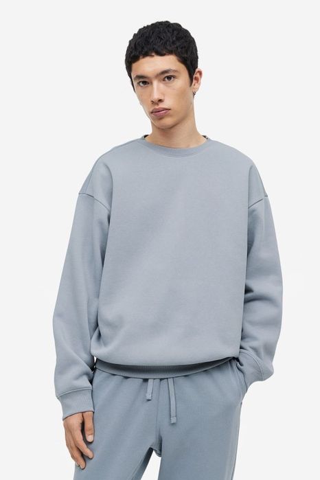 Світшот блакитний чоловічий H&M S