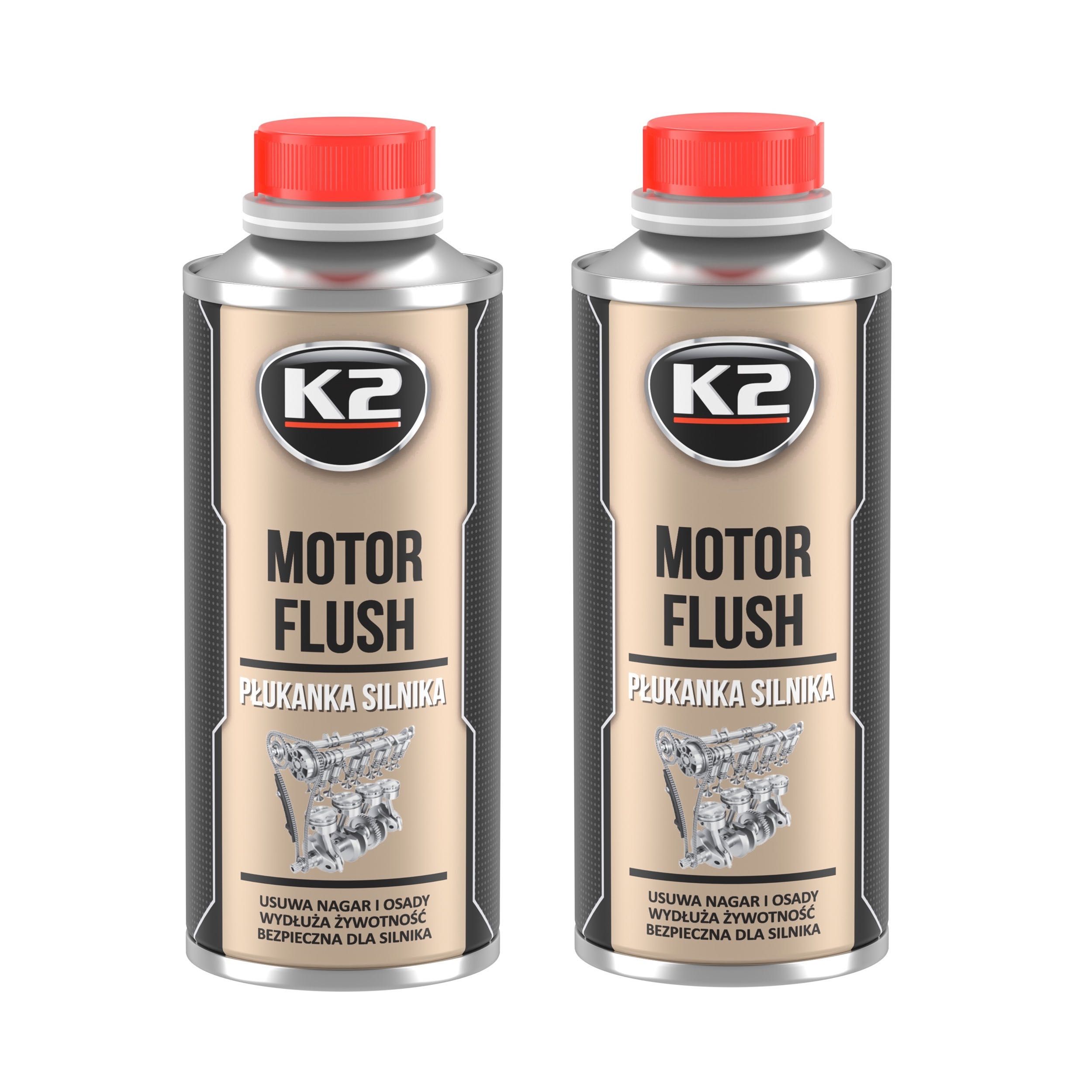 2 x K2 MOTOR FLUSH płukanka do silnika T371 250ml