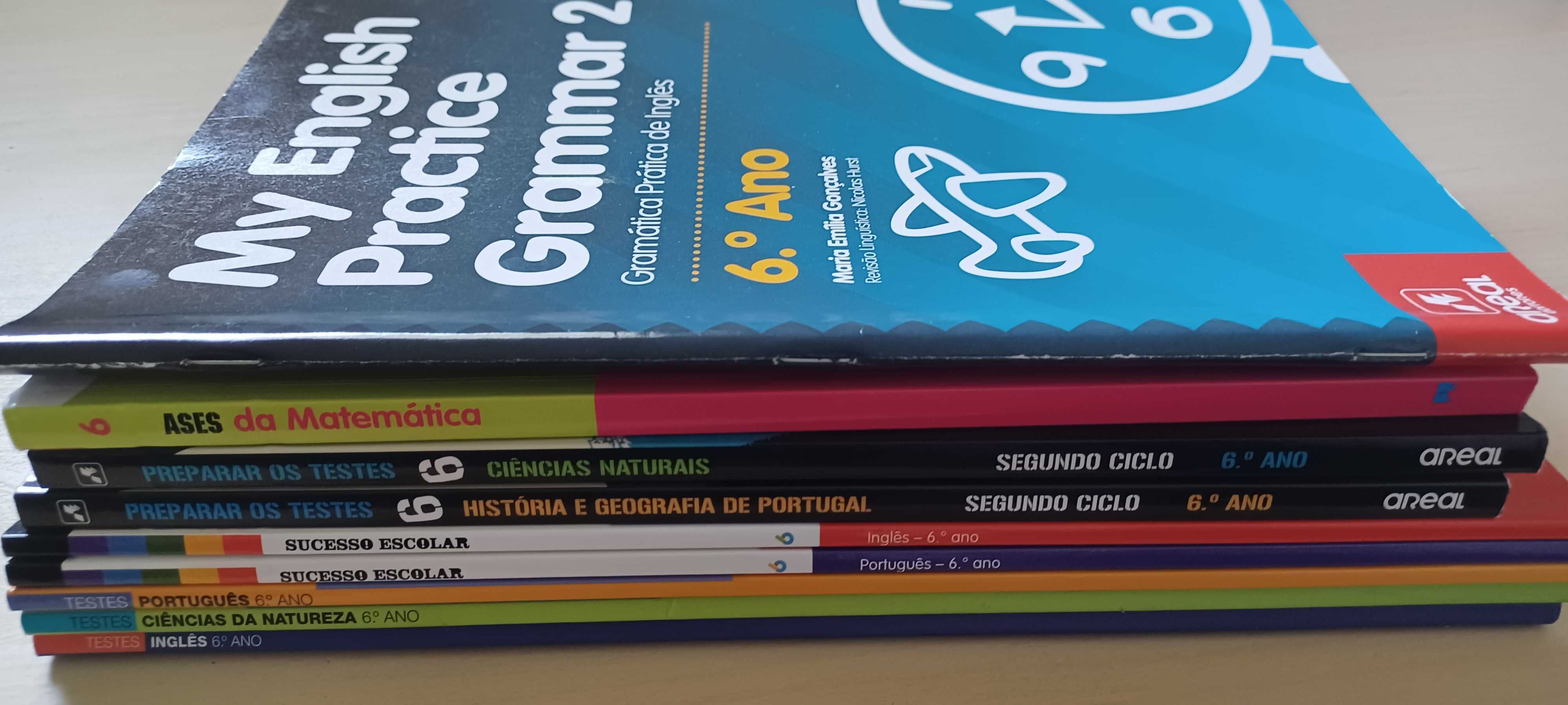 Apoio Escolar 6º ano - 9 livros - Todas Disciplinas