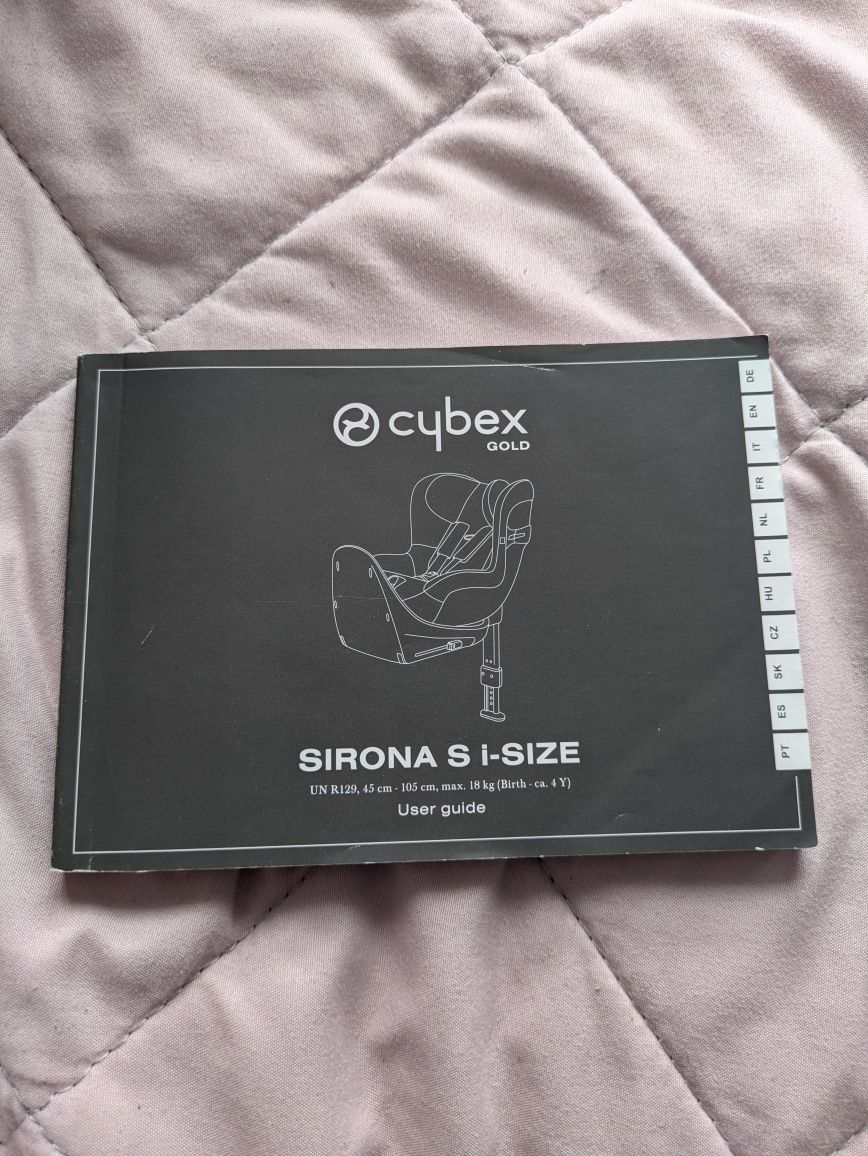 Fotelik samochodowy obrotowy cybex 0-18kg