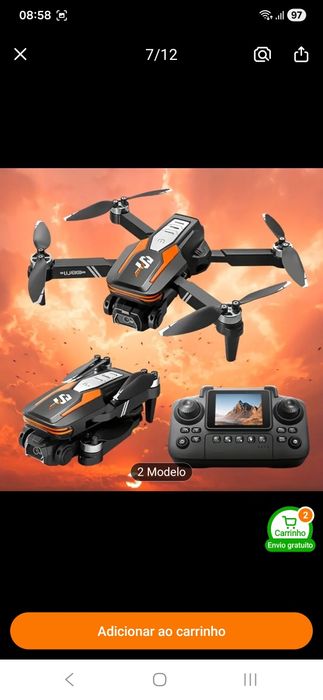 Drone com duas cameras