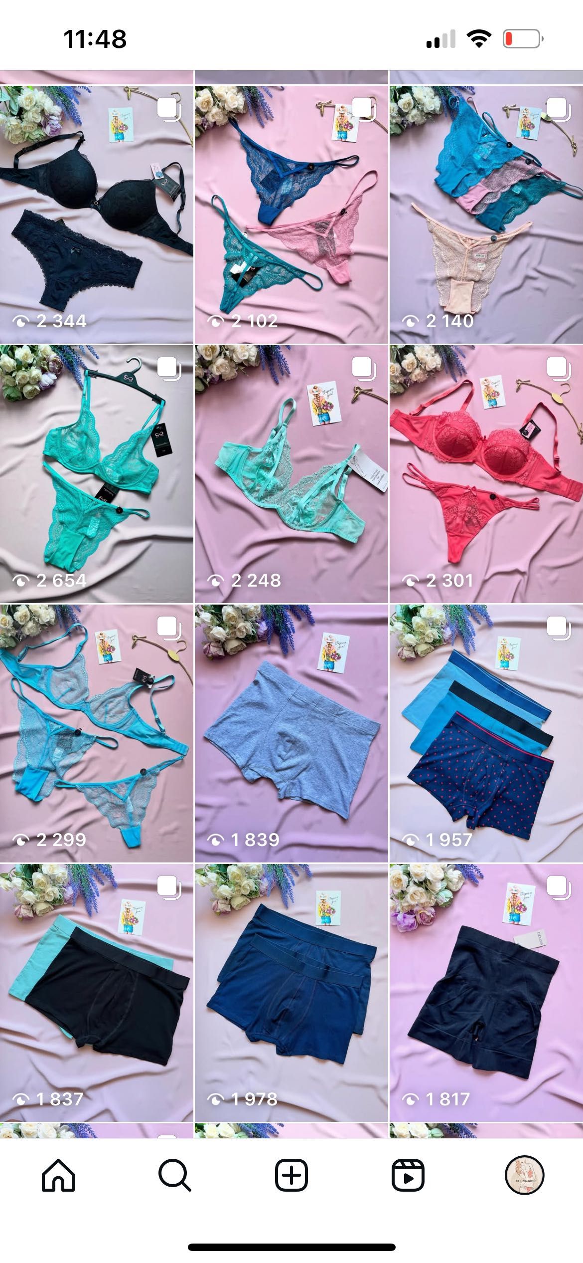 Жіноча та чоловіча білизна від Esmara, Livergy, H&M, Hunkemoller та ін