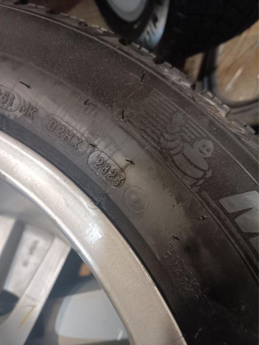 Диски з резиною michelin x-ice r19