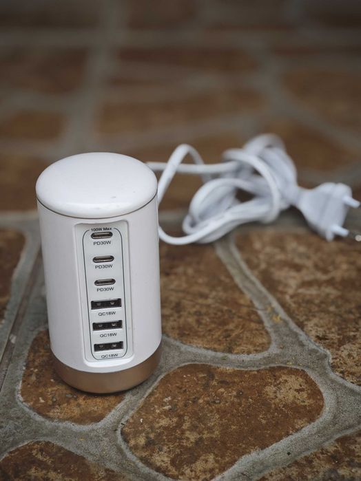 Ładowarka USB wielokrotnego ładowania 100 W, uniwersalna