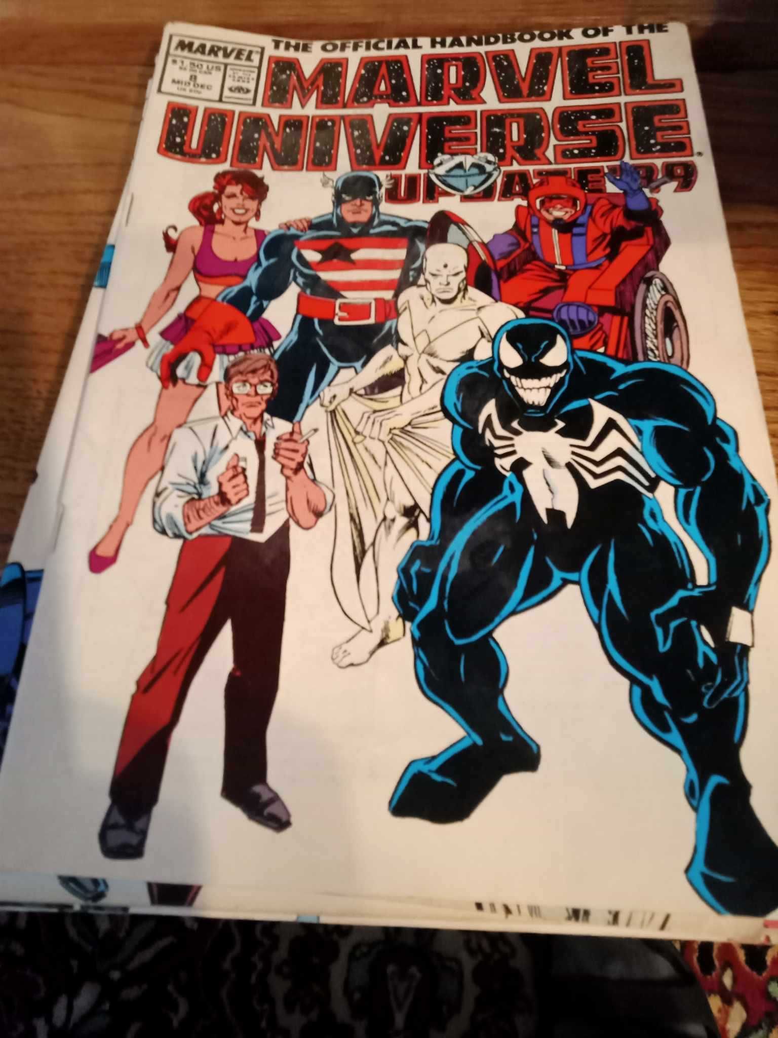 Komiksy Marvel Universr 1989 wersja ang.sztuk 6.
