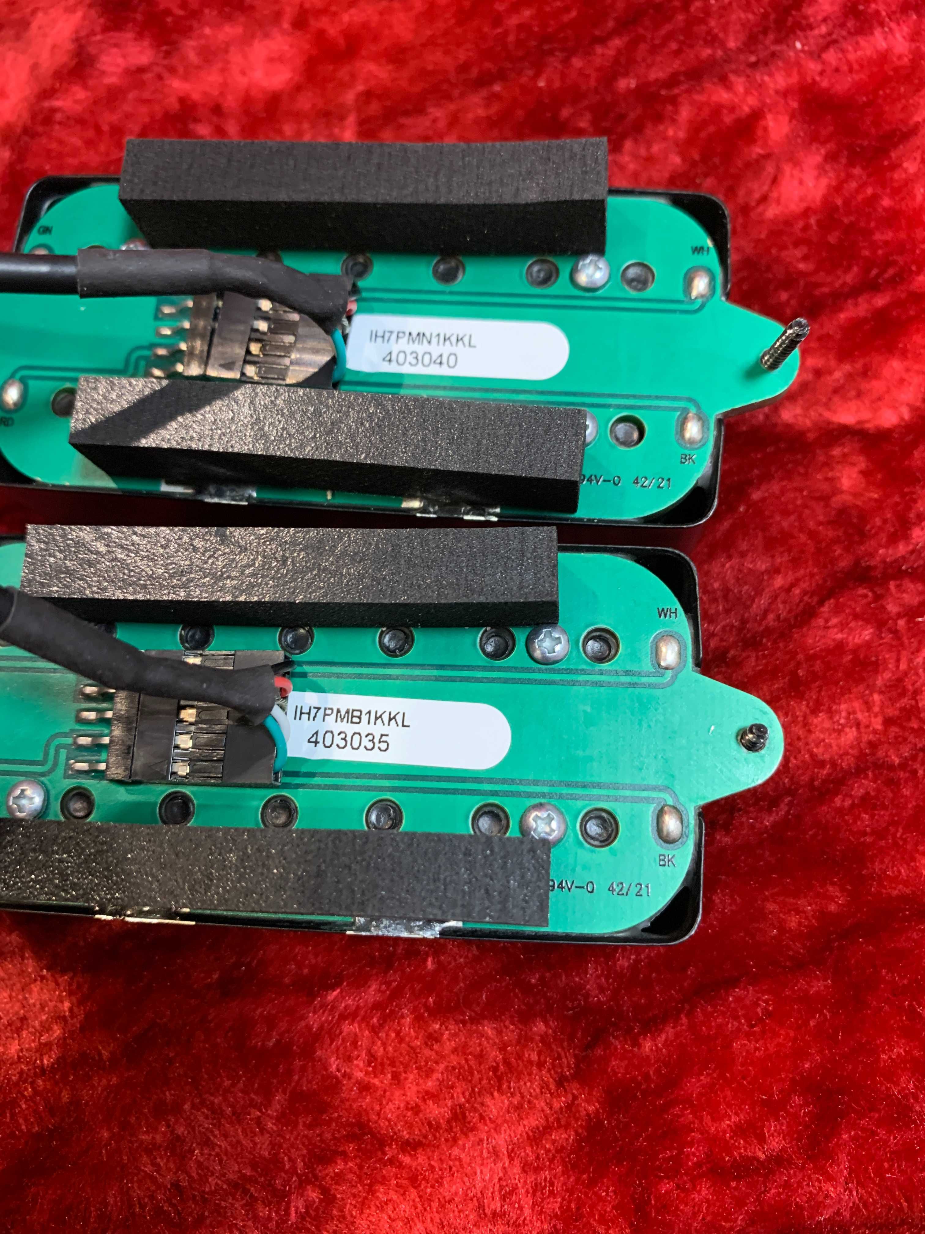 Set pickupów DiMarzio Fusion Edge 7 - Neck + Bridge  Humbucker