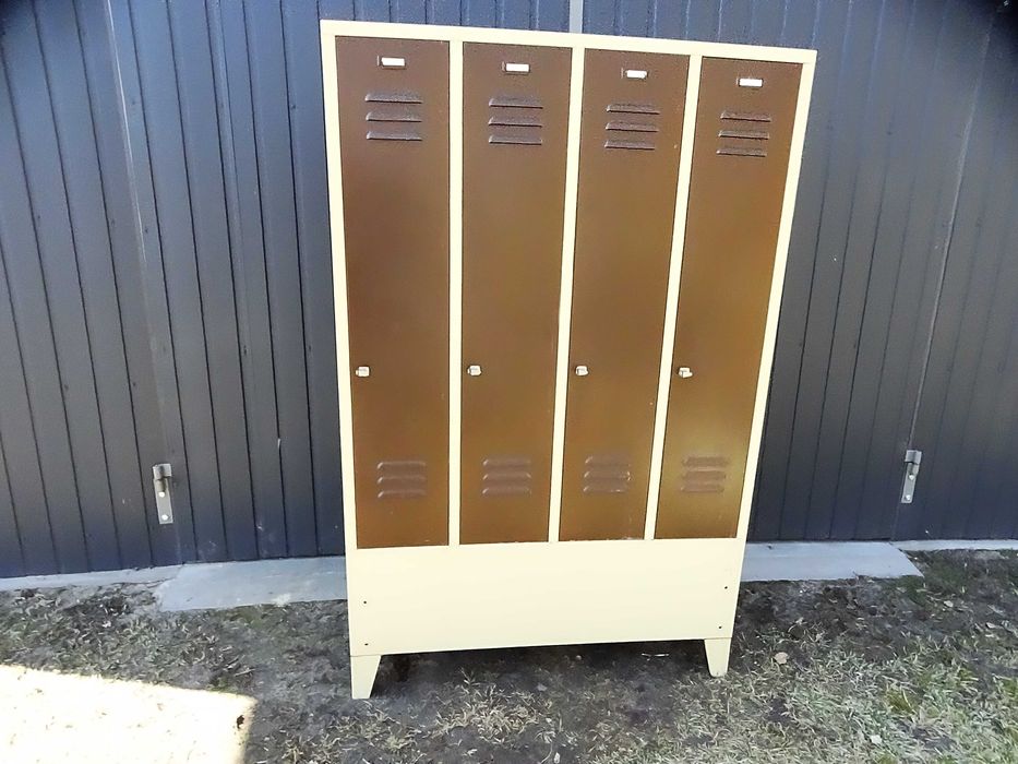 Szafa Metalowa z półkami na nogach 190x120x50 cm