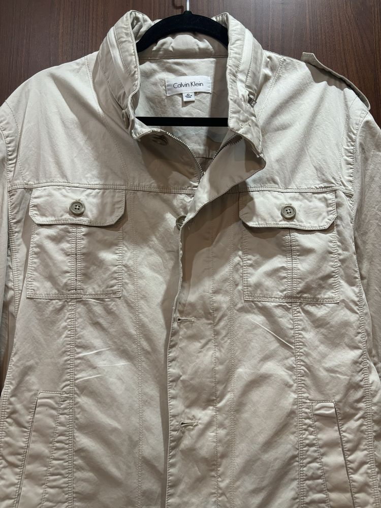 Kurtka męska , kremowa roz XL Calvin Klein