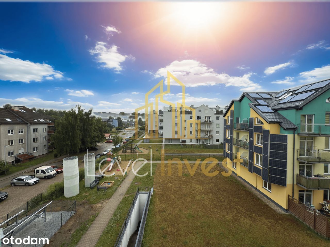 Dwupoziomowy apartament z garderobą i widokiem – Gdańsk