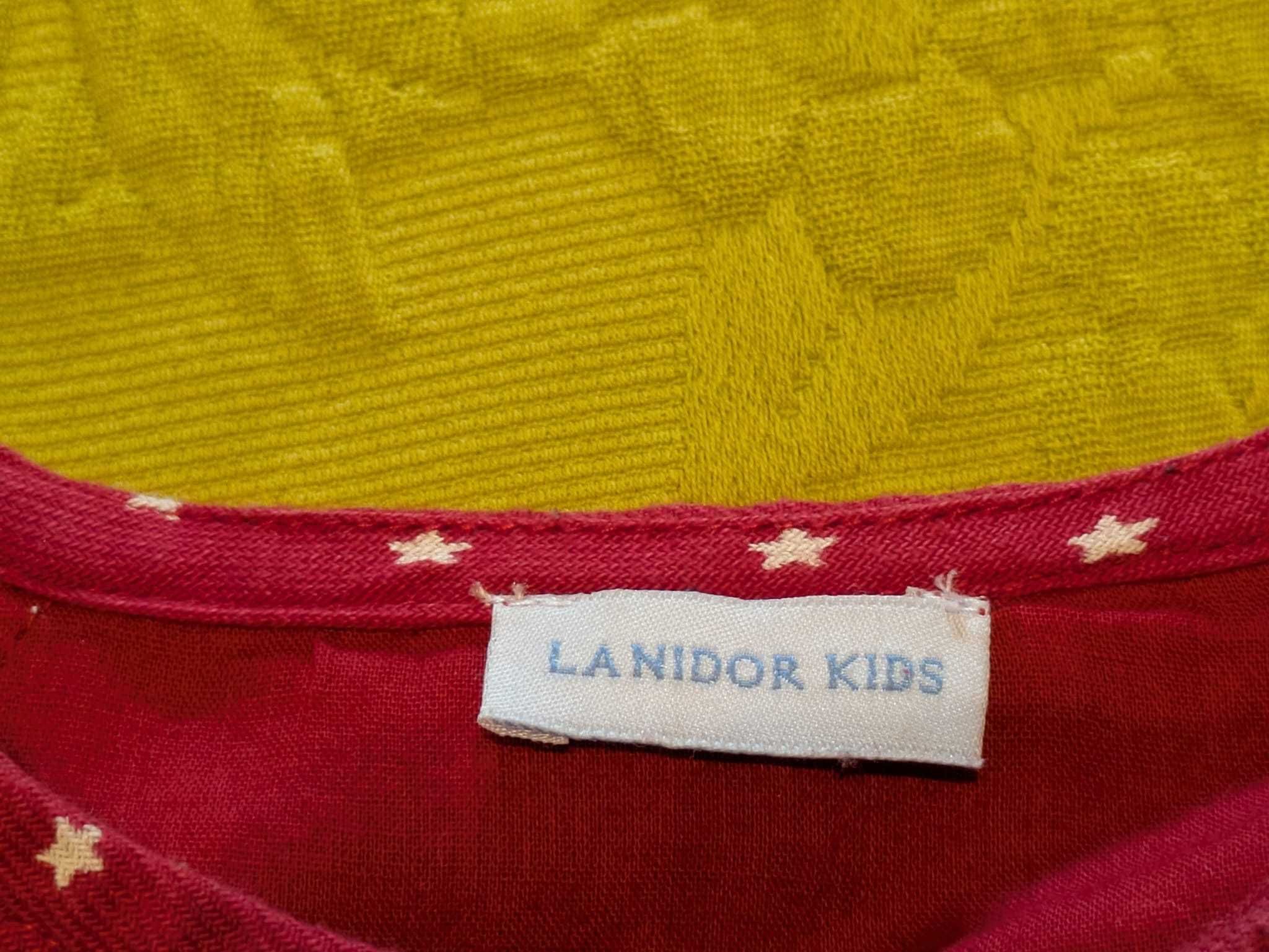 Vestido de Criança - Marca: Lanidor - 6 Anos - Como Novo