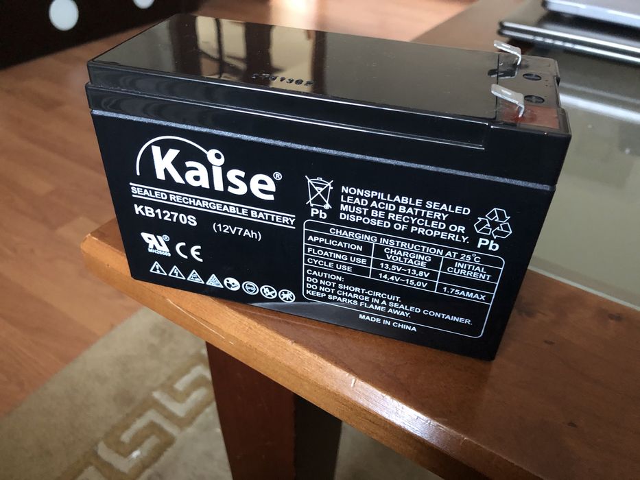 Batteria kaise radiomodelismo ou outros usos 7Ah nova