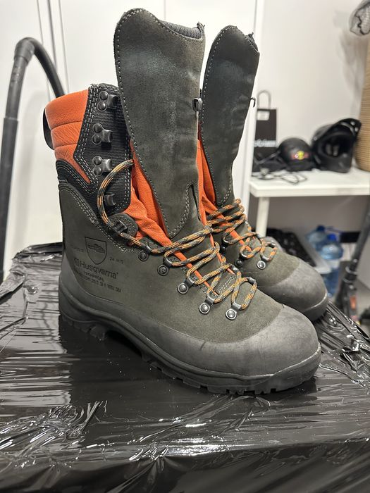 Buty Obuwie Ochronne Husqvarna Technical BHP Stihl dla pilarza Oregon