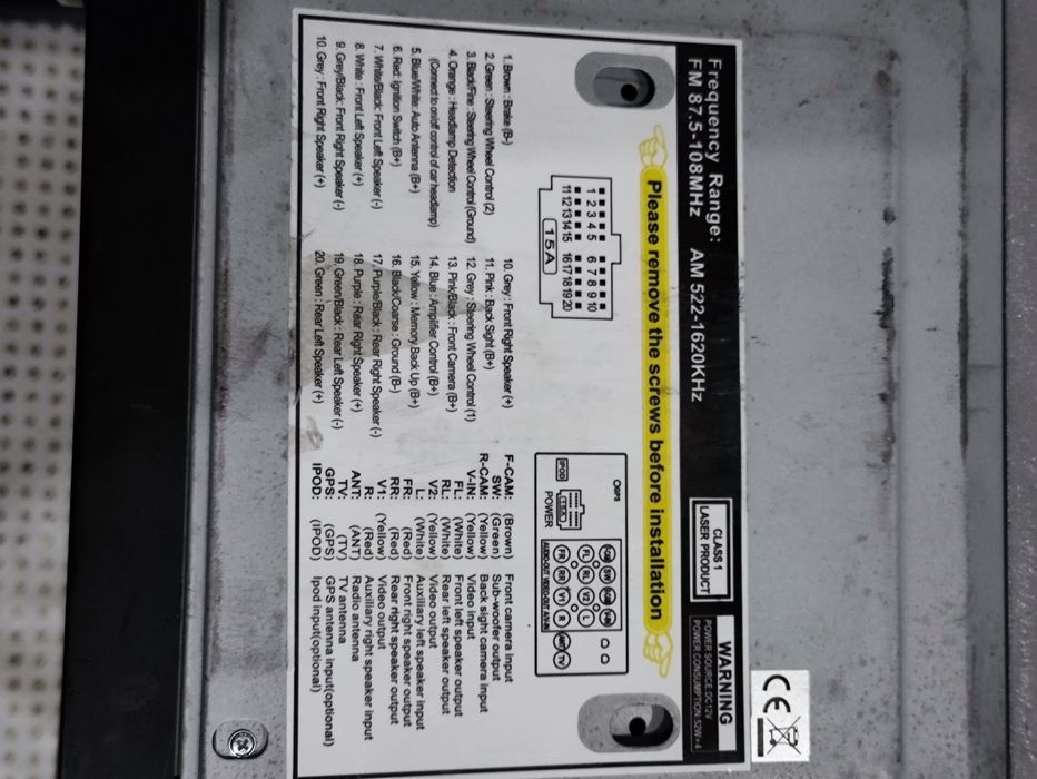 Автомагнітола Audio Car Bluetooth,AUX,USB,DVD,SD